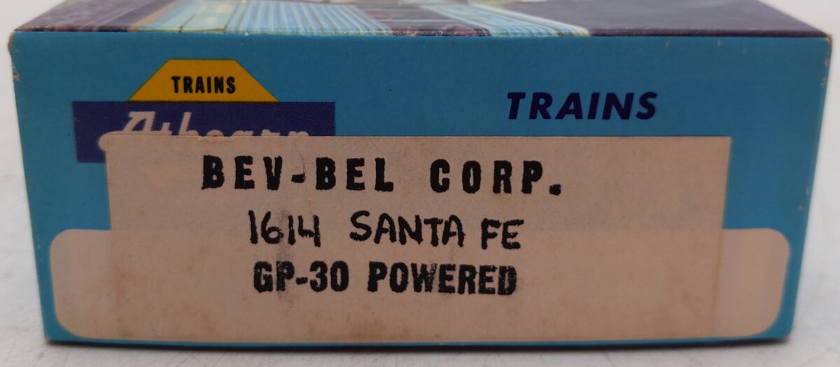 Athearn 1614 HO Scale Santa Fe Powered Diesel Locomotive #3221 EX/Box