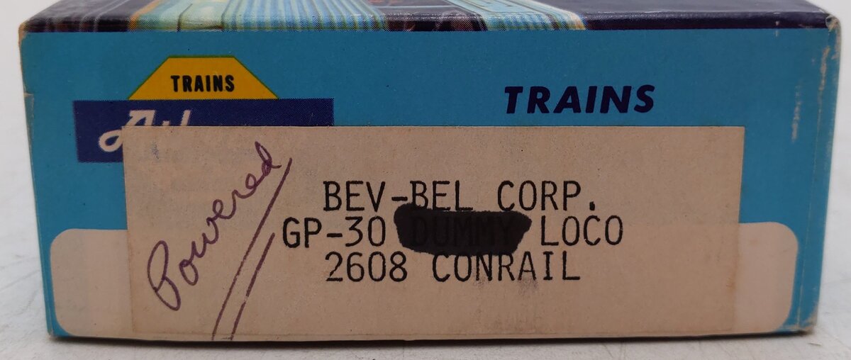 Athearn 2608 HO Scale Conrail GP-30 Diesel Locomotive #2231 VG/Box