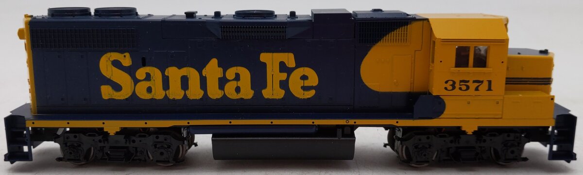 Athearn 4608 HO Santa Fe GP38-2 Diesel Locomotive #3571 EX/Box