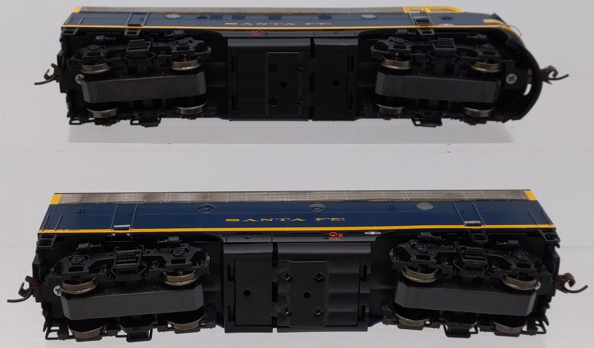 Athearn 0G2502A HO ATSF F3B & F3A Freight Diesel Locomotives (Set of 2) EX/Box