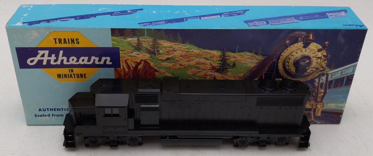 Athearn HO Scale Undecorated GP-38 Powered Diesel Locomotive7 EX/Box