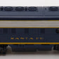 Athearn 3039 HO Scale Santa Fe F7A Super Powered Diesel #215 - Custom Painted/Box
