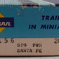 Athearn 3156 HO Scale Santa Fe GP-9 Powered Diesel Locomotive #8517 EX/Box