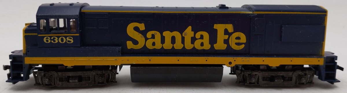 Athearn 3443 HO Santa Fe U30B PWR Diesel Locomotive #6308 EX/Box