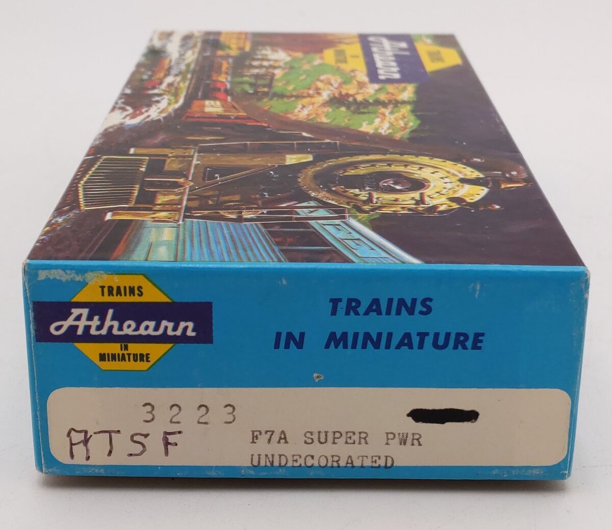 Athearn 3223 HO Scale Santa Fe F7A Super Power Diesel #231C - Custom Painted/Box