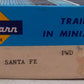 Athearn 4205 HO Scale Santa Fe GP35 Powered Diesel Locomotive #3346 EX/Box