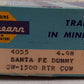 Athearn 4055 HO Santa Fe Dummy Diesel Switcher #2418 EX/Box