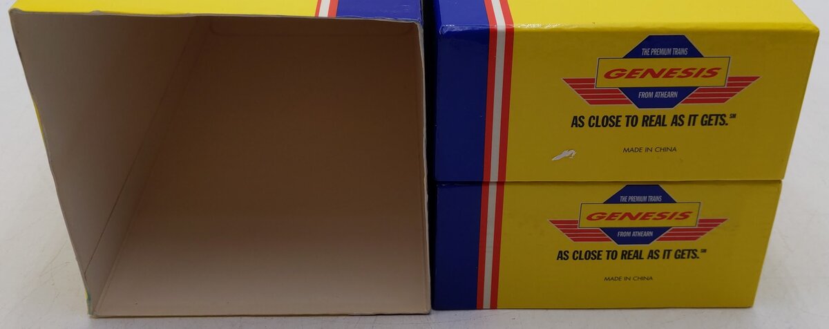 Athearn G2502B HO Scale ATSF F3 AB Freight Diesel Locomotive Set EX/Box