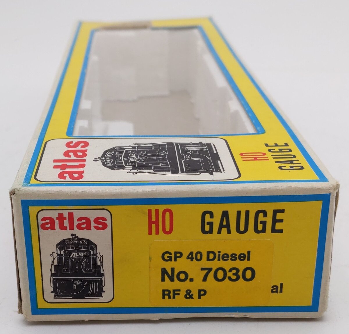 Atlas 7030 HO Scale RF&P GP-40 Diesel Locomotive #125 EX/Box
