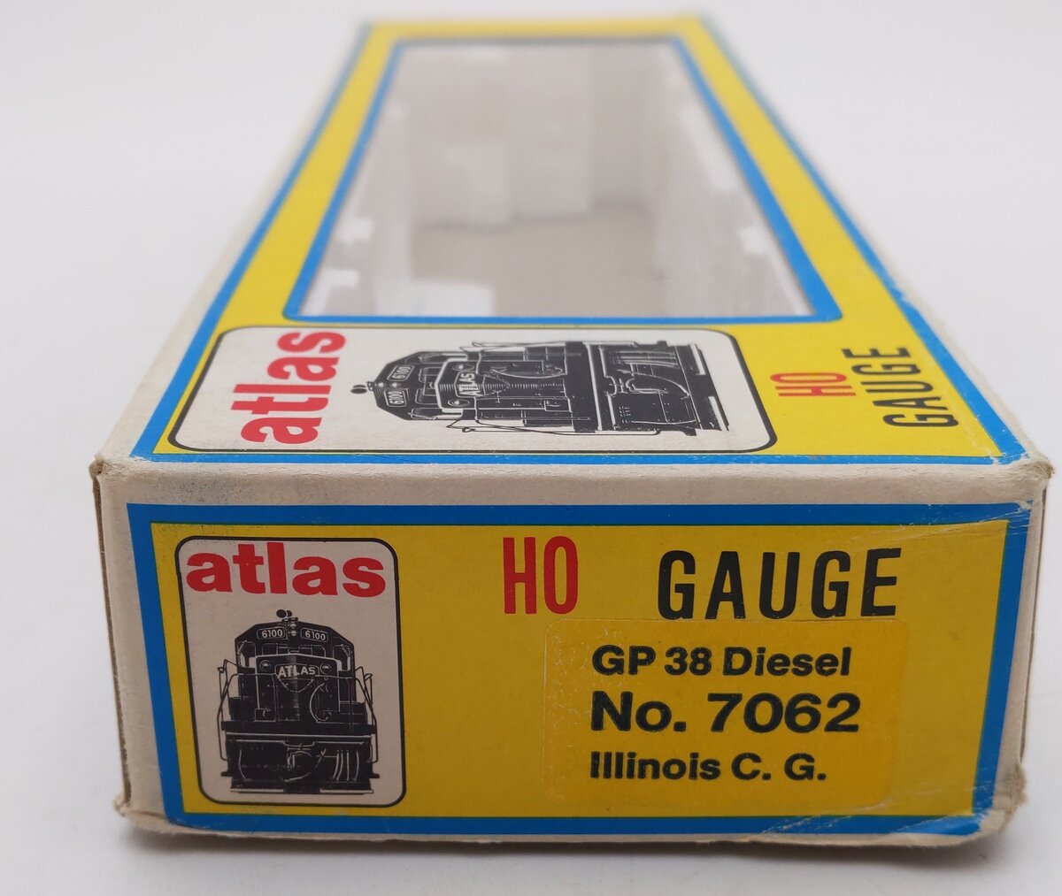 Atlas 7062 HO Illinois Central Gulf GP 38 Diesel Locomotive #9538 EX/Box