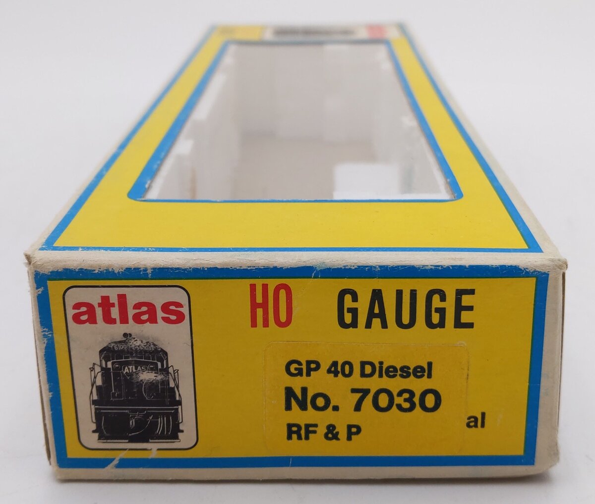 Atlas 7030 HO Scale RF&P GP-40 Diesel Locomotive #125 EX/Box