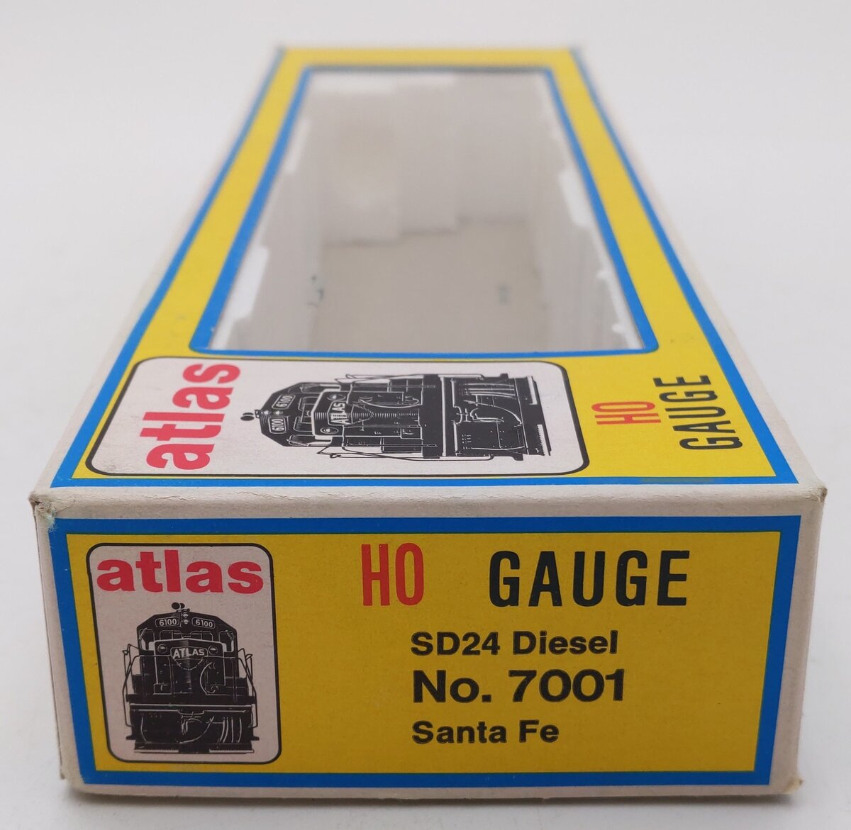 Atlas 7001 HO Santa Fe SD24 Diesel Locomotive #979 VG/Box