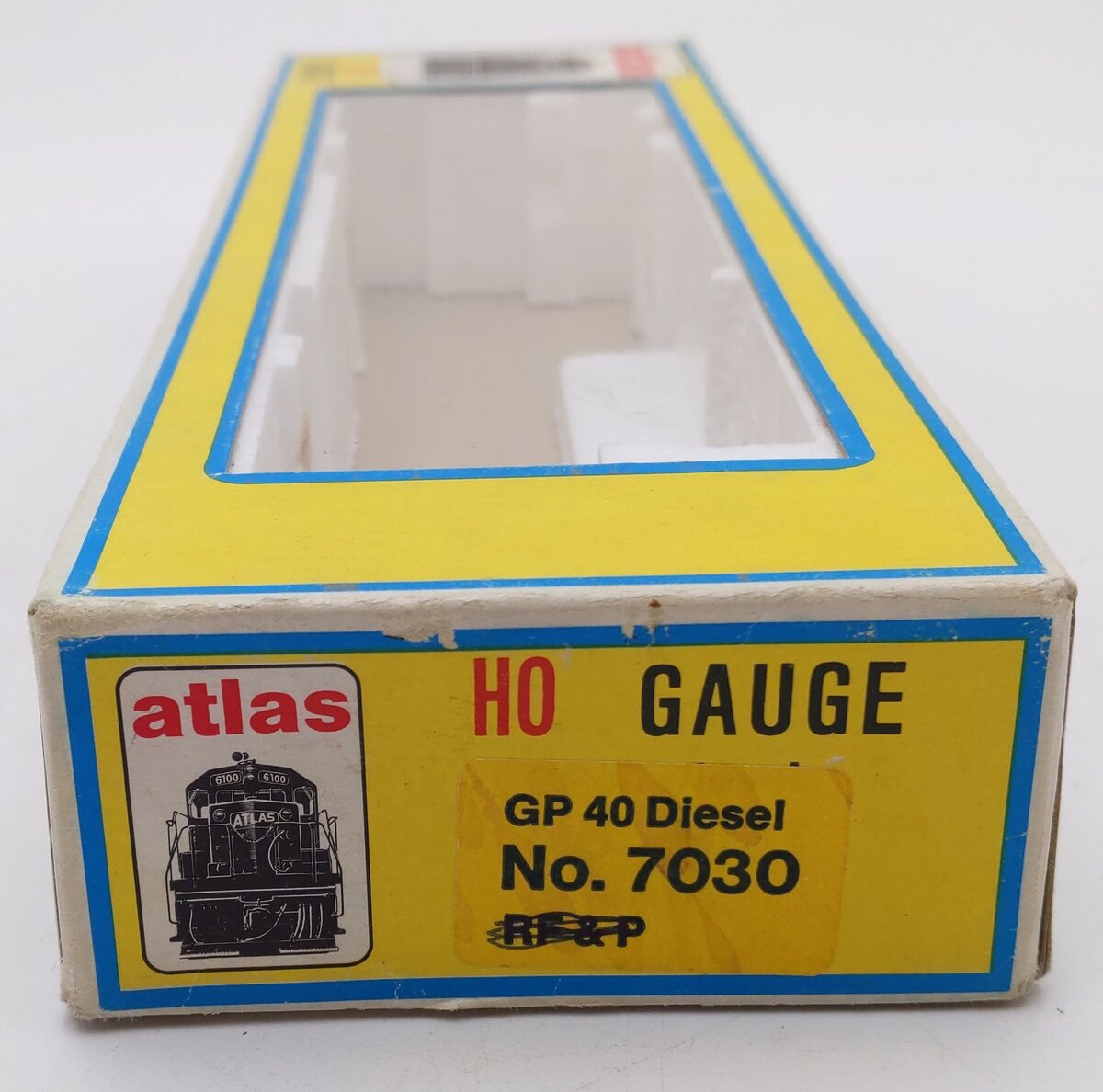 Atlas 7030 HO Scale RF&P GP-40 Diesel Locomotive #125 EX/Box