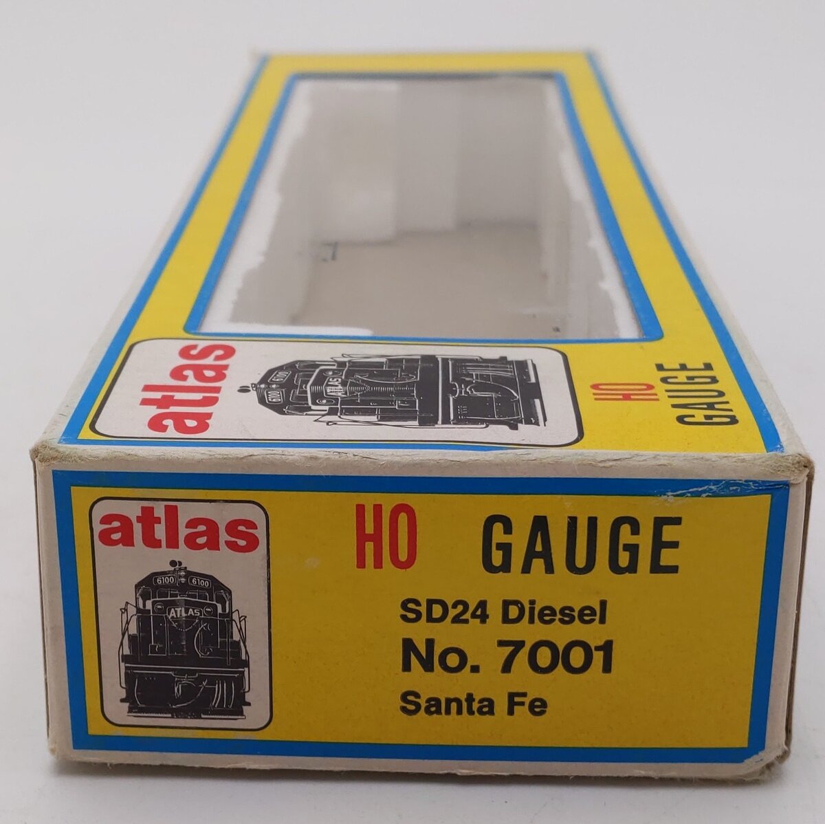 Atlas 7001 HO Santa Fe SD24 Diesel Locomotive #979 EX/Box