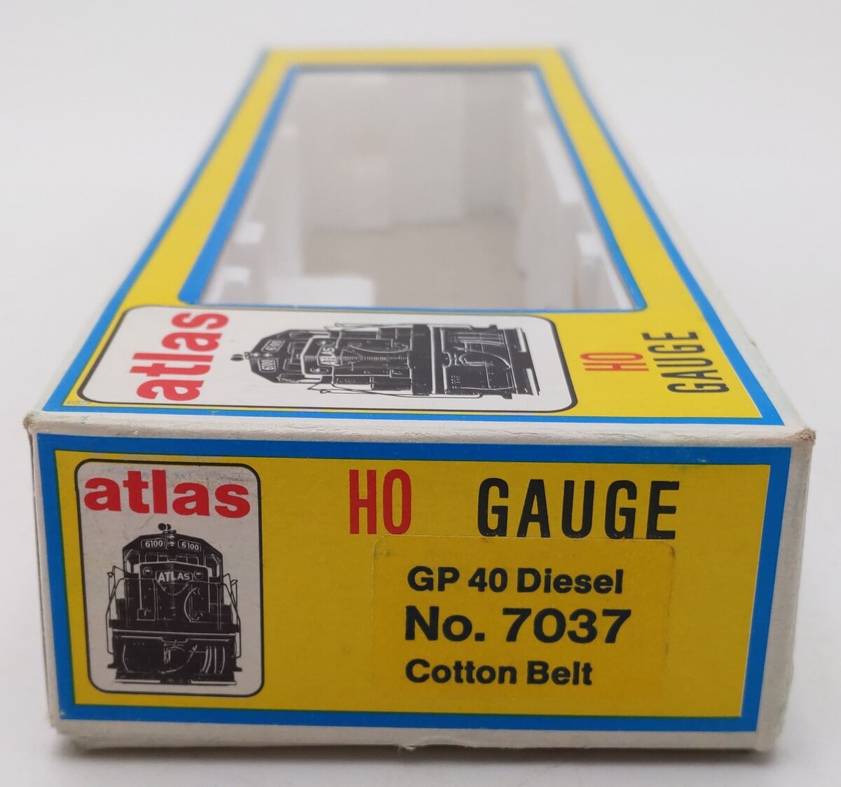 Atlas 7037 HO Scale Cotton Belt GP-40 Diesel Locomotive #7602 EX/Box