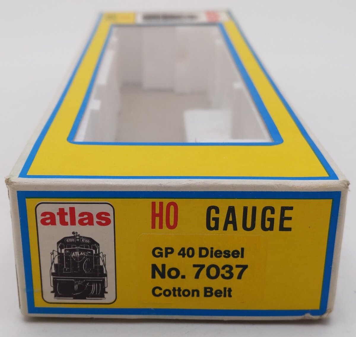 Atlas 7037 HO Scale Cotton Belt GP-40 Diesel Locomotive #7602 EX/Box