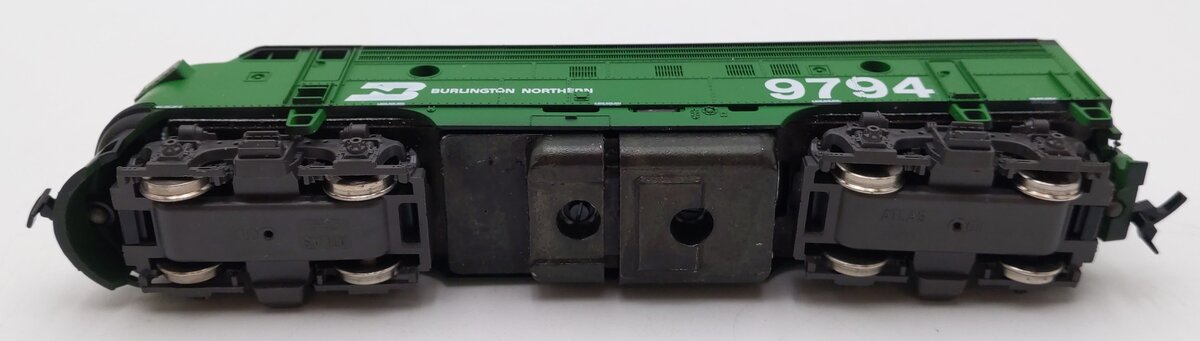 Atlas 7049 HO Scale Burlington Northern FP7 Diesel Locomotive #9794 EX/Box