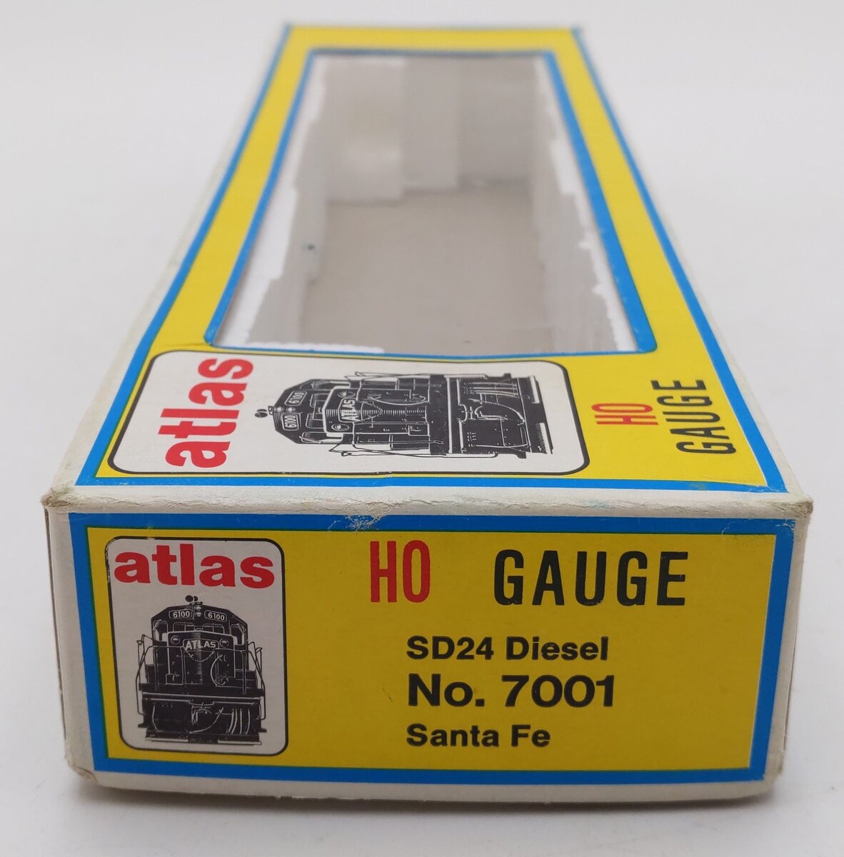 Atlas 7001 HO Santa Fe SD24 Diesel Locomotive #979 EX/Box