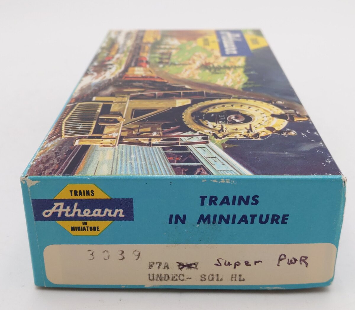 Athearn HO Scale Undecorated F7A Super Power Diesel Locomotive EX