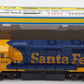 Atlas 7031 HO Santa Fe GP40 Diesel Locomotive #3700 EX/Box