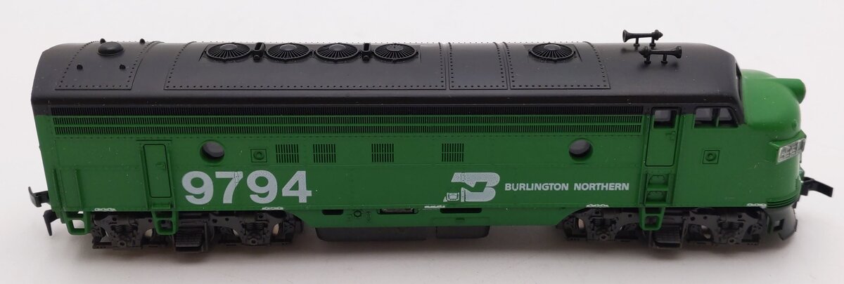 Atlas 7049 HO Scale Burlington Northern FP7 Diesel Locomotive #9794 EX/Box