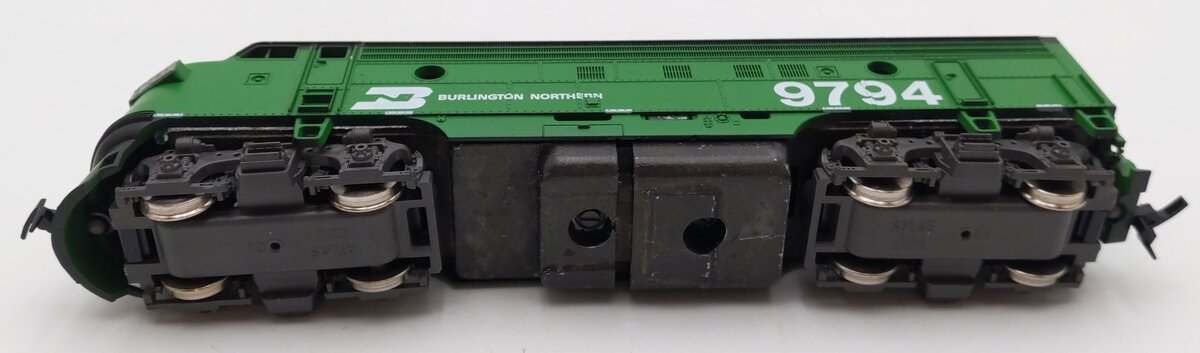 Atlas 7049 HO Scale Burlington Northern FP7 Diesel Locomotive #9794 EX/Box