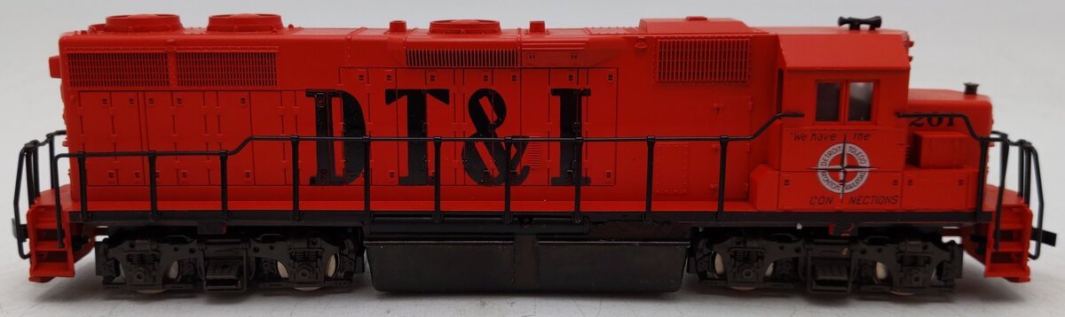 Atlas 7065 HO Scale Detroit, Toledo & Ironton GP-38 Diesel Engine #201 EX/Box