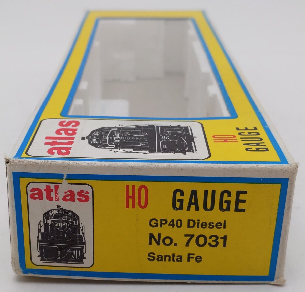 Atlas 7031 HO Santa Fe GP40 Diesel Locomotive #3700 EX/Box
