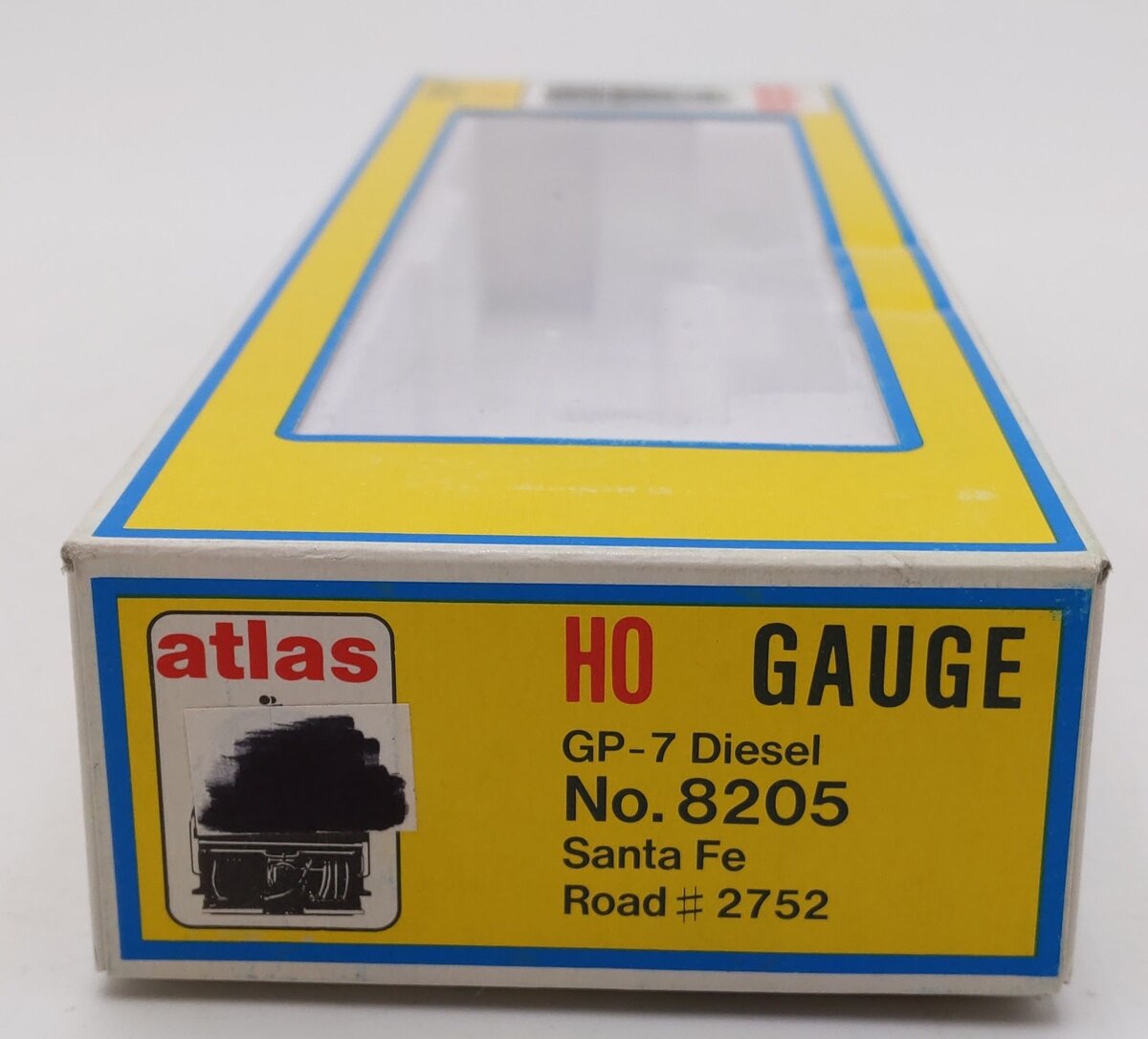 Atlas 8205 HO Scale Santa Fe EMD GP7 Diesel Locomotive #2752 EX/Box