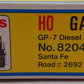 Atlas 8204 HO Santa Fe GP-7 Diesel Locomotive #2692 EX/Box