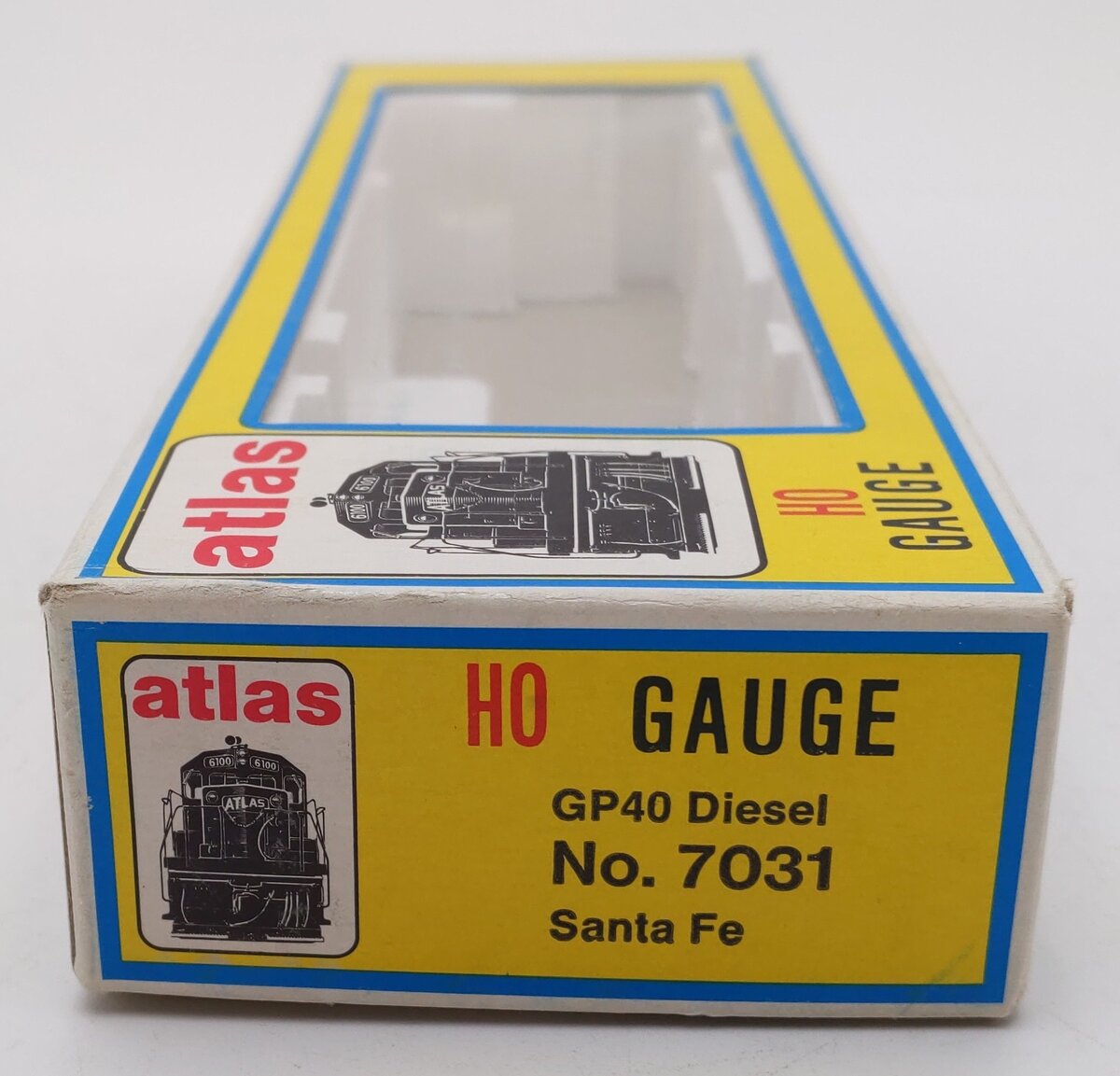 Atlas 7031 HO Santa Fe GP40 Diesel Locomotive #3700 EX/Box