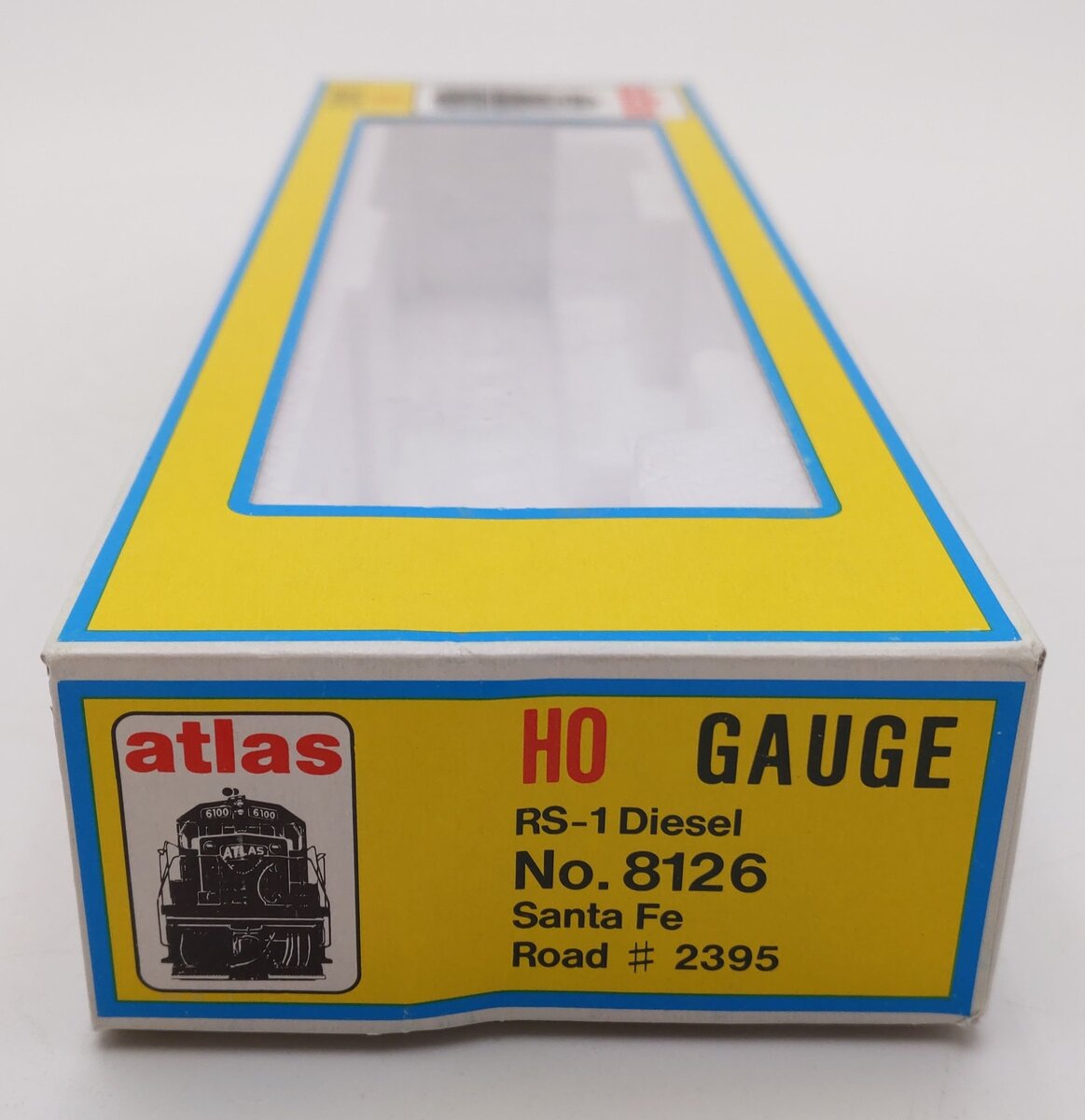 Atlas 8126 HO Scale Santa Fe RS-1 Diesel Locomotive #2395 EX/Box