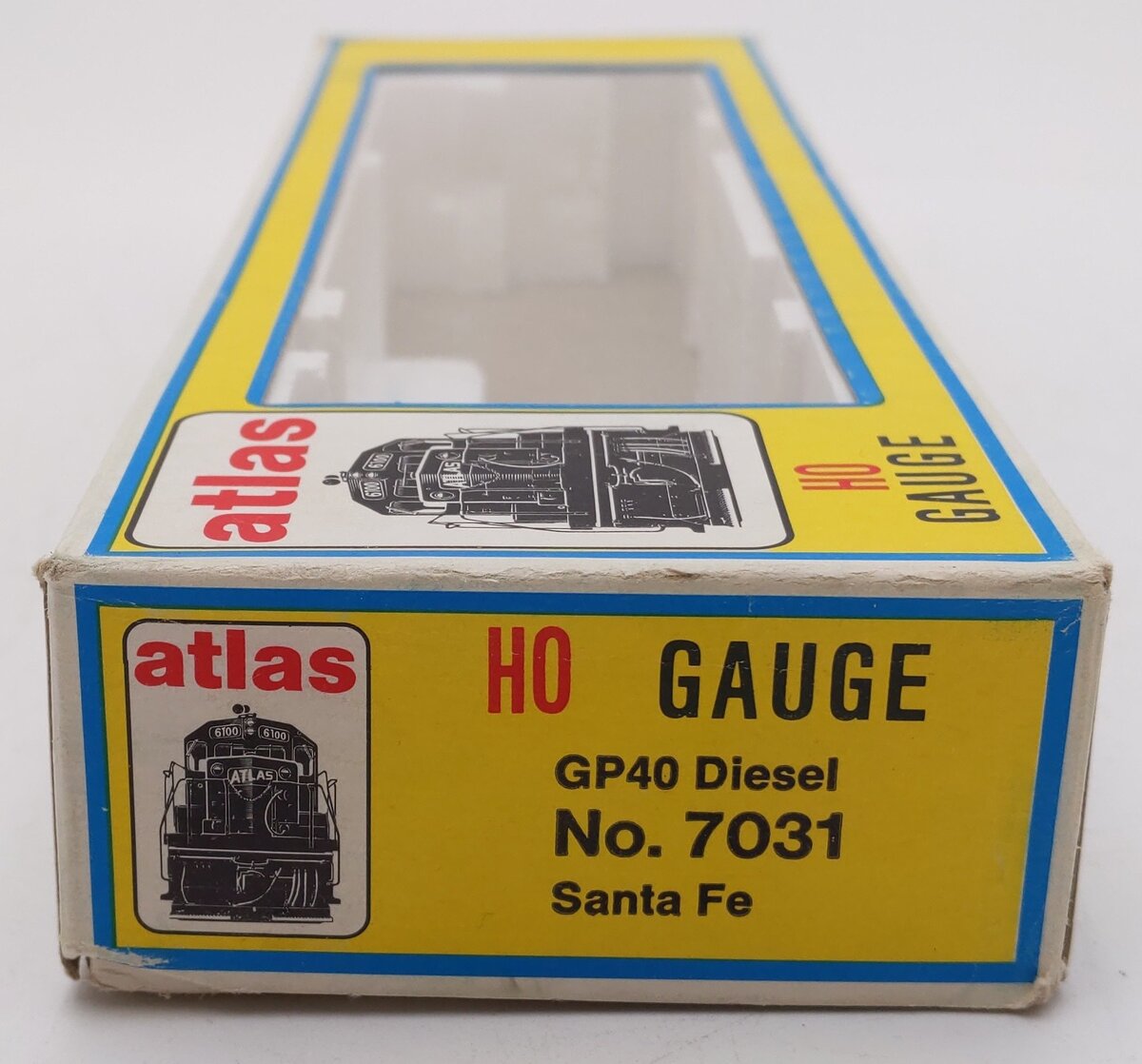 Atlas 7031 HO Santa Fe GP40 Diesel Locomotive #3700 EX/Box