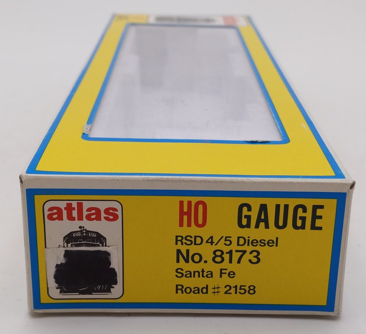 Atlas 8173 HO Scale Santa Fe RSD4/5 Diesel Locomotive #2158 EX/Box