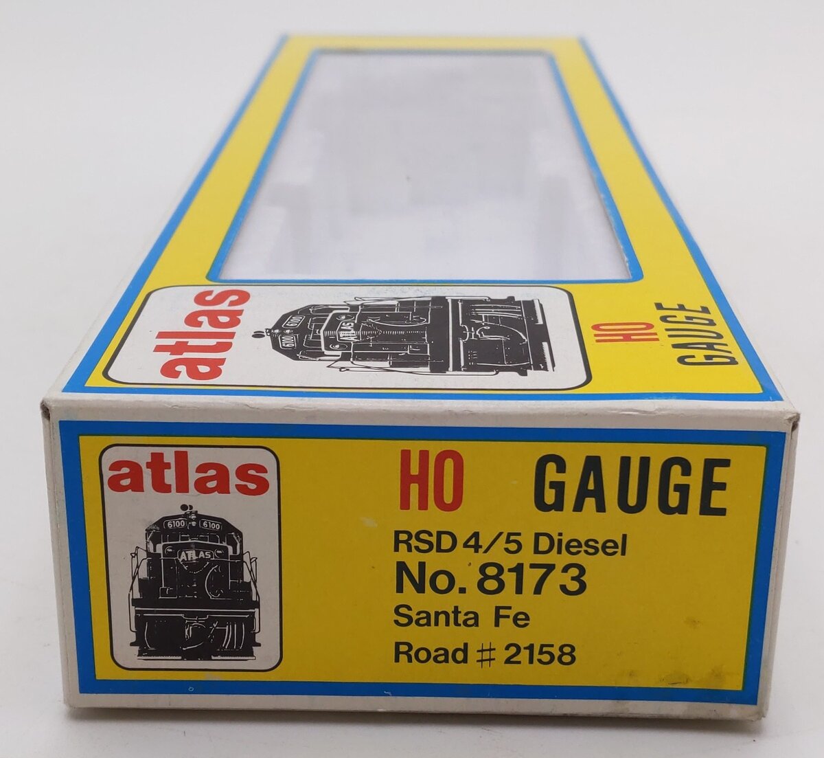 Atlas 8173 HO Scale Santa Fe RSD4/5 Diesel Locomotive #2158 EX/Box