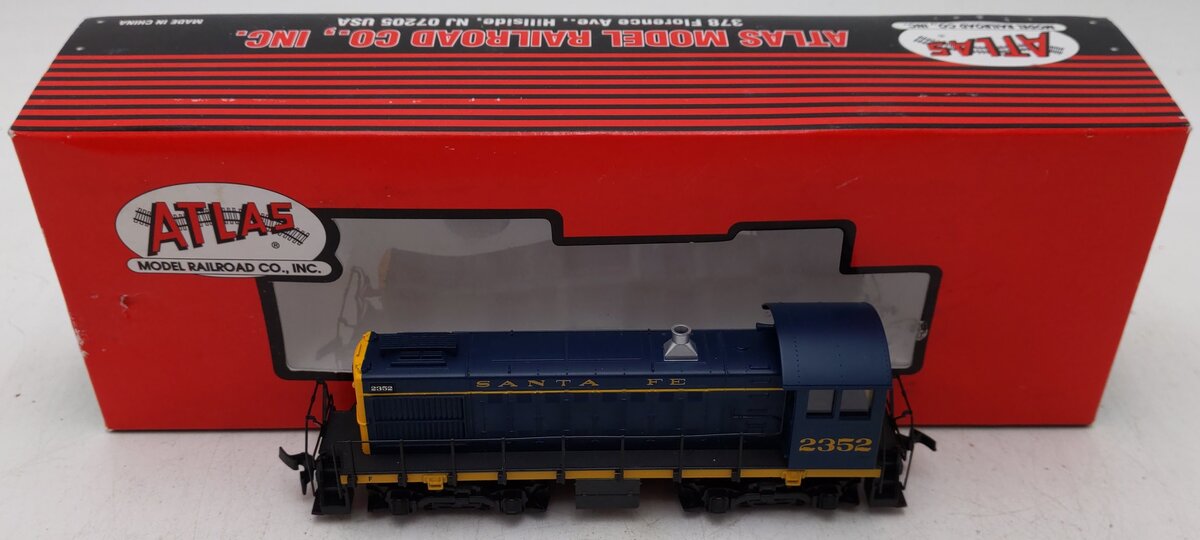 Atlas 8702 HO Santa Fe Alco S-2 Diesel Locomotive #2352 EX/Box