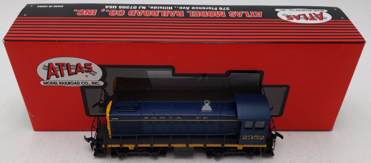 Atlas 8702 HO Santa Fe Alco S-2 Diesel Locomotive #2352 EX/Box
