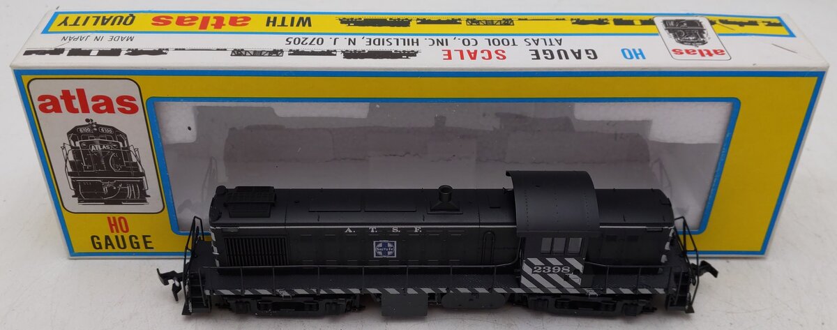 Atlas 8127 HO Scale Santa Fe Alco RS-1 Diesel Locomotive #2398 EX/Box