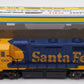 Atlas 7031 HO Santa Fe GP40 Diesel Locomotive #3700 EX/Box