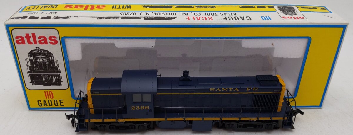 Atlas 8103 HO Scale Santa Fe RS-1 Diesel Locomotive #2396 EX/Box