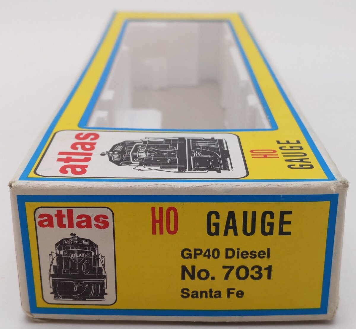 Atlas 7031 HO Santa Fe GP40 Diesel Locomotive #3700 EX/Box