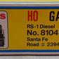 Atlas 8104 HO Santa Fe RS-1 Diesel Engine #2394 EX/Box