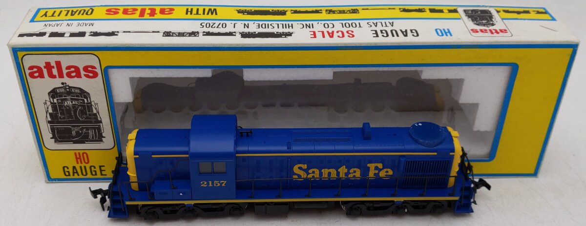 Atlas 7081 HO Santa Fe RSD 4/5 Diesel Locomotive #2157 EX/Box