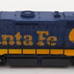 Atlas 7031 HO Santa Fe GP40 Diesel Locomotive #3700 EX/Box