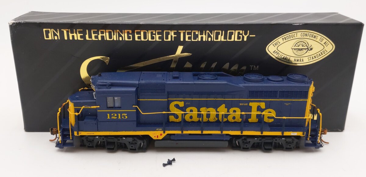 Bachmann 41-0828-D2 HO Santa Fe GP-30 Diesel Locomotive #1215 - Custom Painted