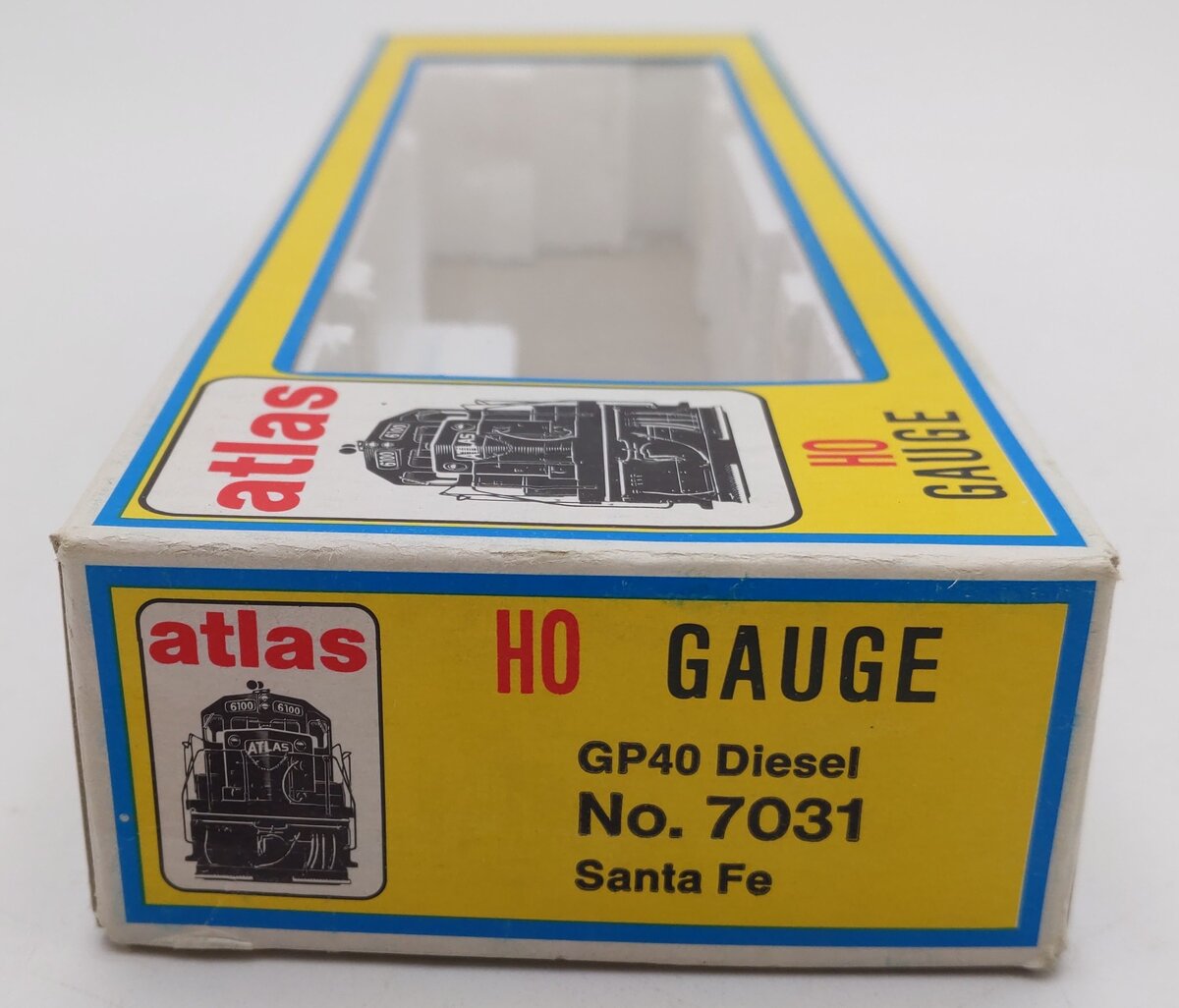 Atlas 7031 HO Santa Fe GP40 Diesel Locomotive #3700 EX/Box
