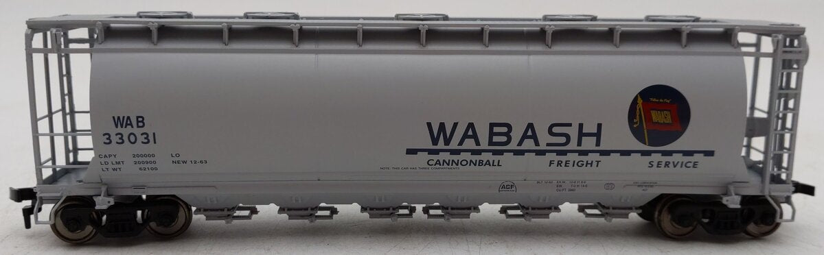 Atlas 1959-2 HO Scale Wabash Cylindrical Hopper #33031 EX/Box
