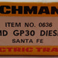 Bachmann 636 HO Scale Santa Fe GP30 Diesel Locomotive #5622 EX/Box