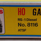 Atlas 8116 HO Scale A.T.S.F. Santa Fe RS-1 Diesel Locomotive #2399 EX/Box