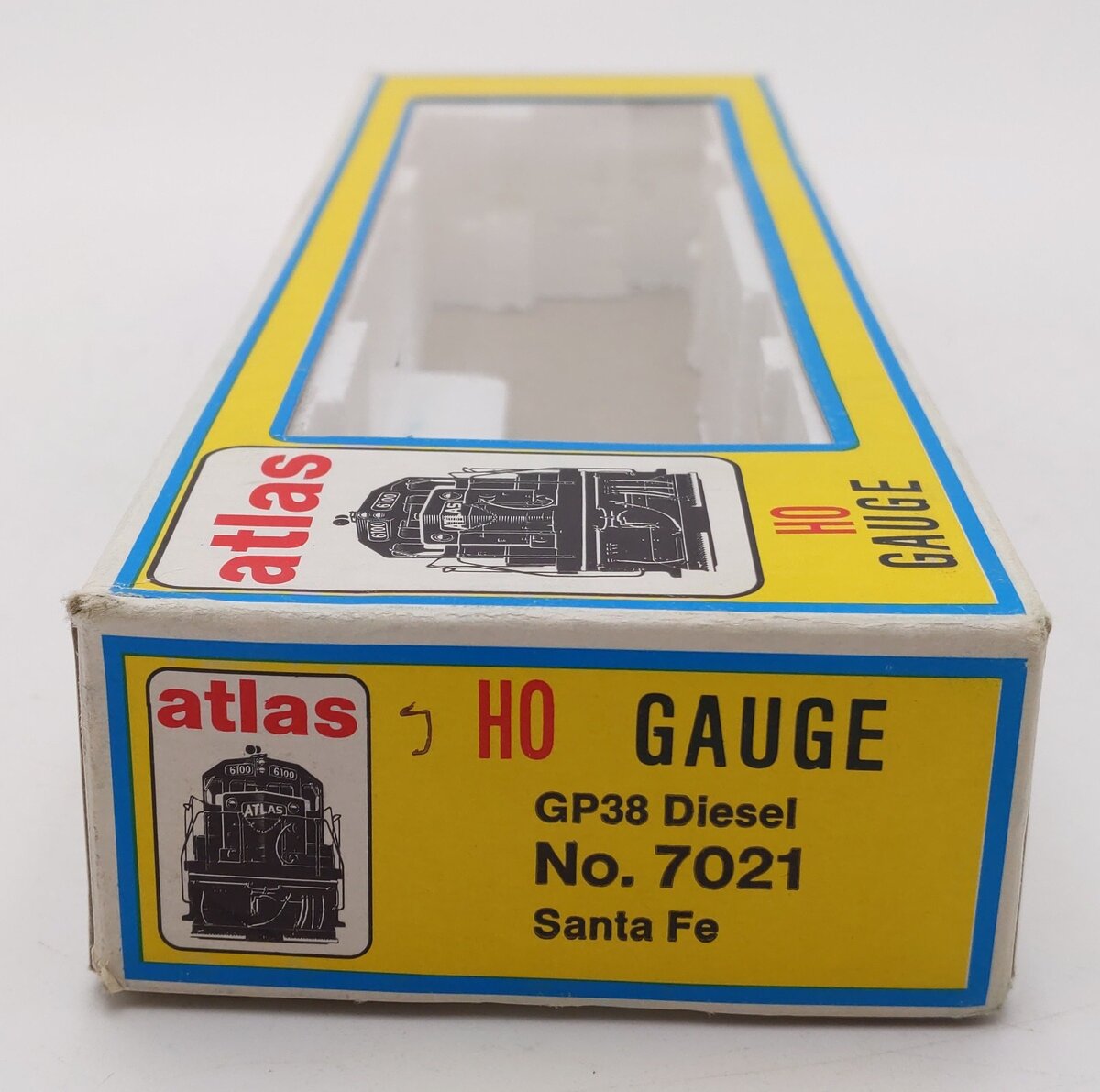 Atlas 7021 HO Scale Santa Fe GP38 Diesel Locomotive #3560 EX/Box